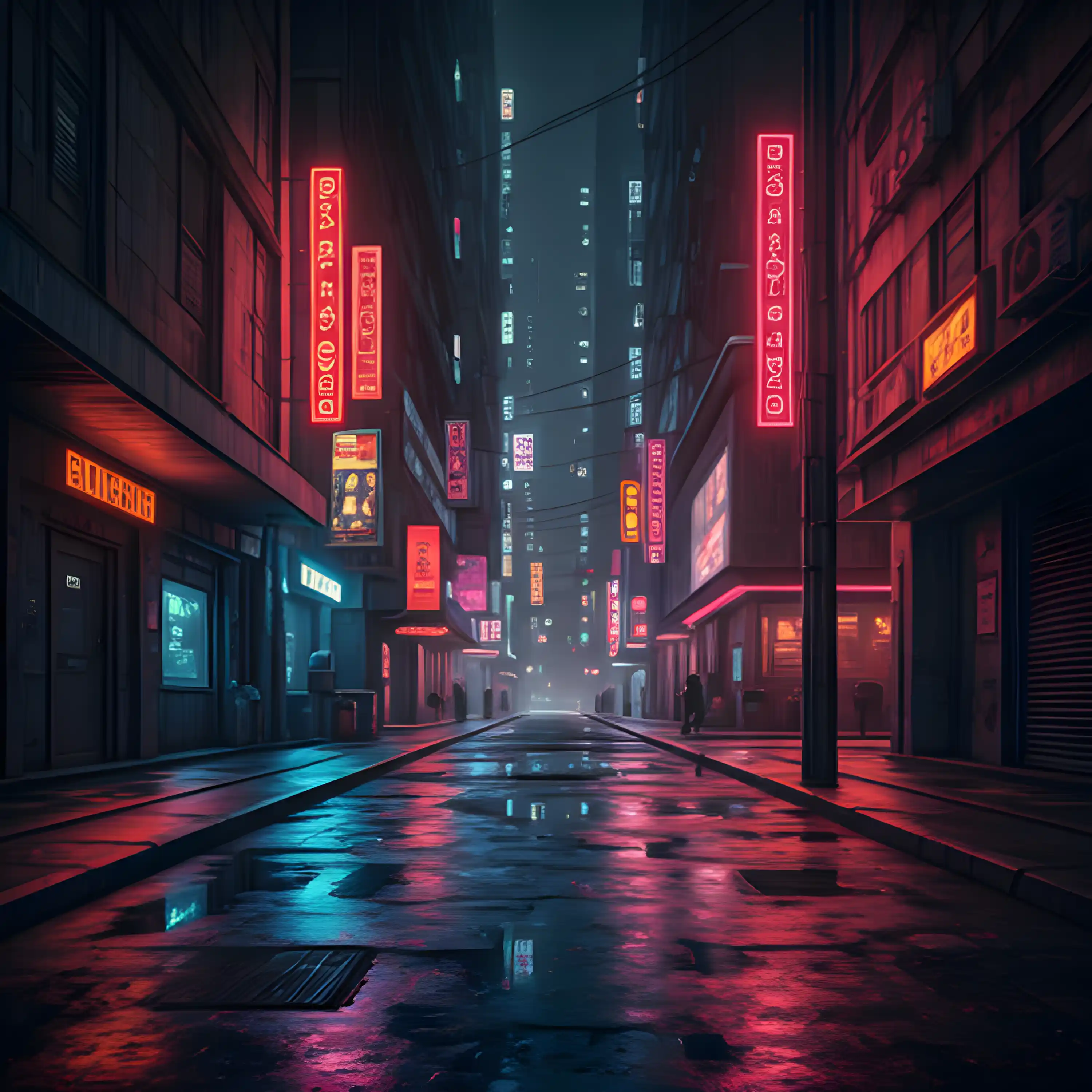 Character and background artwork