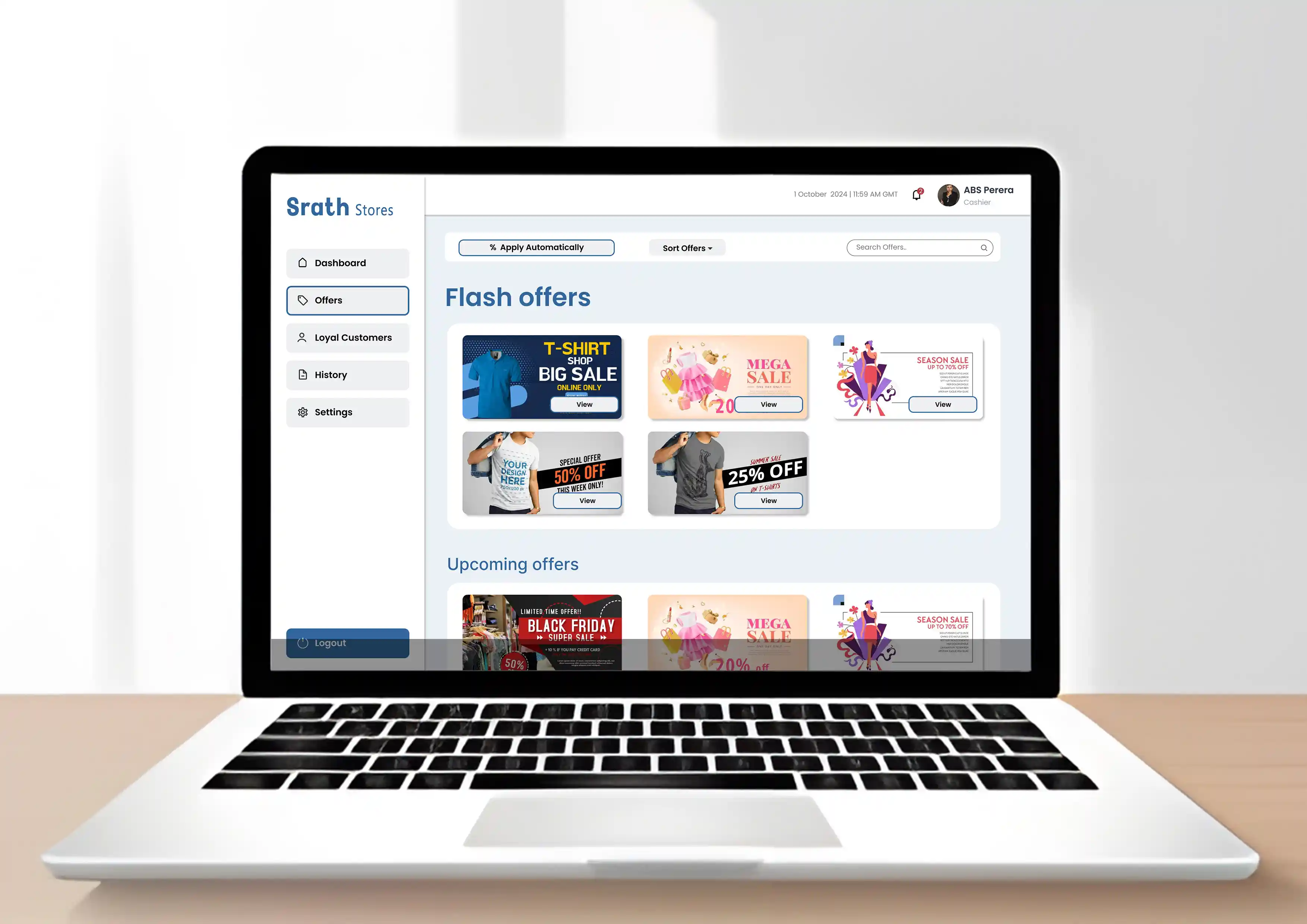 Inventory system interface