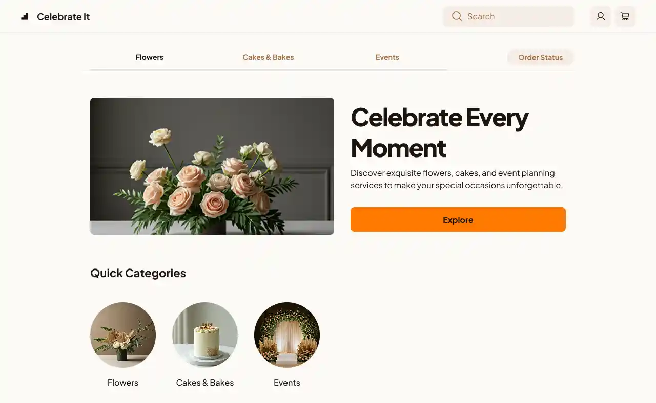 Business dashboard preview