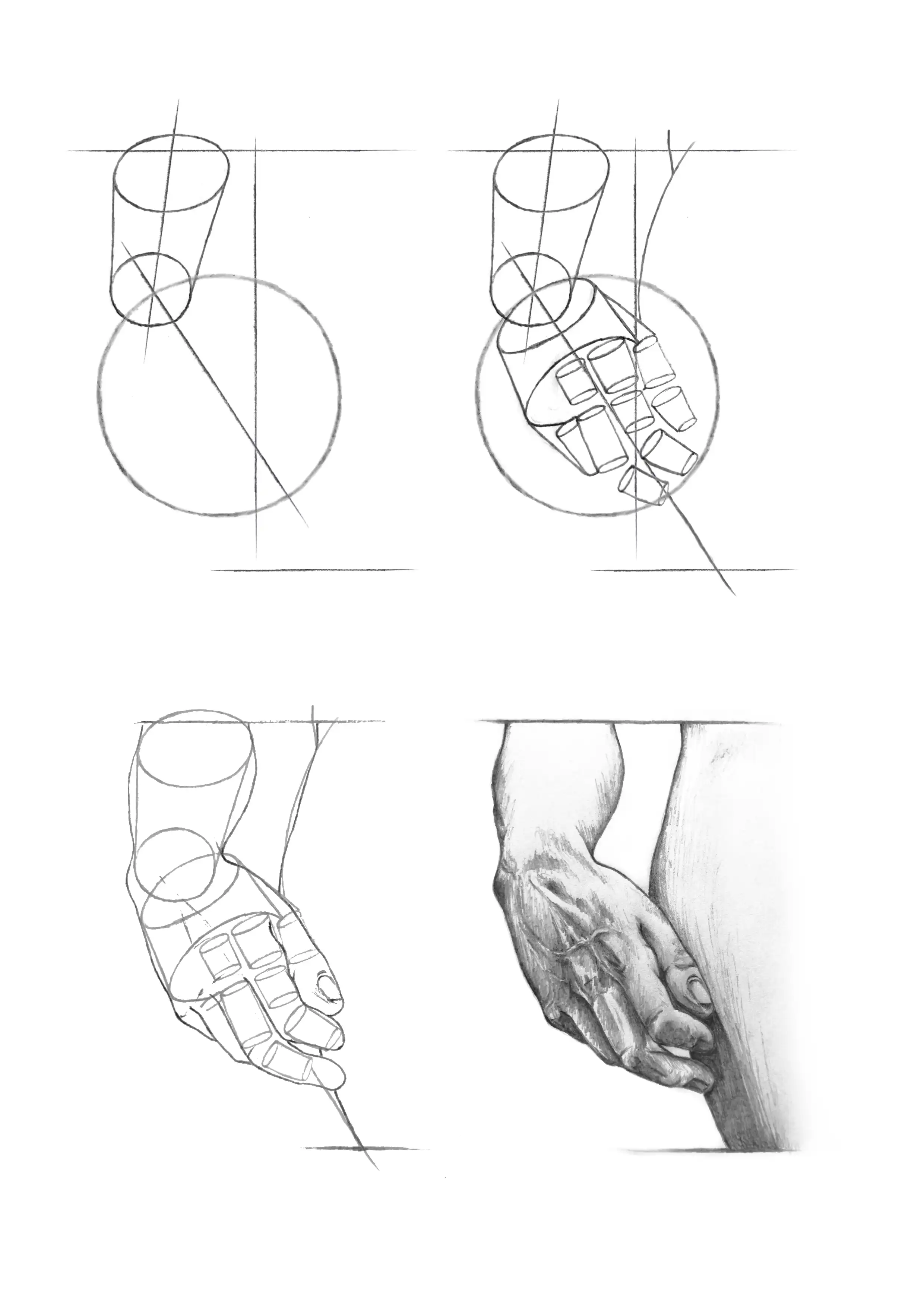 Abstract charcoal-style portrait with strong contrast