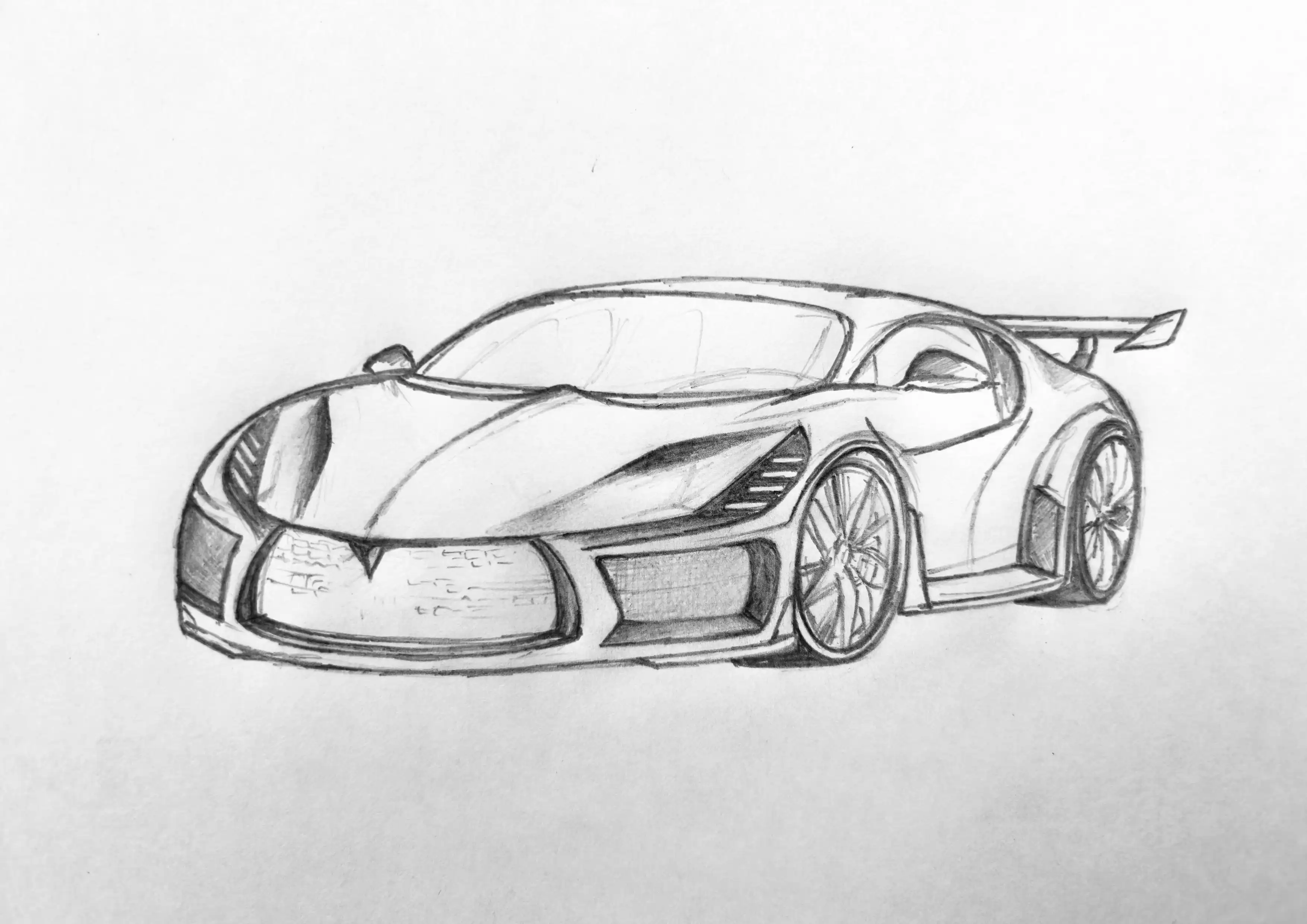 Collection of expressive character sketches